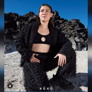 XÜXÜ Cropped Top In Black Size S